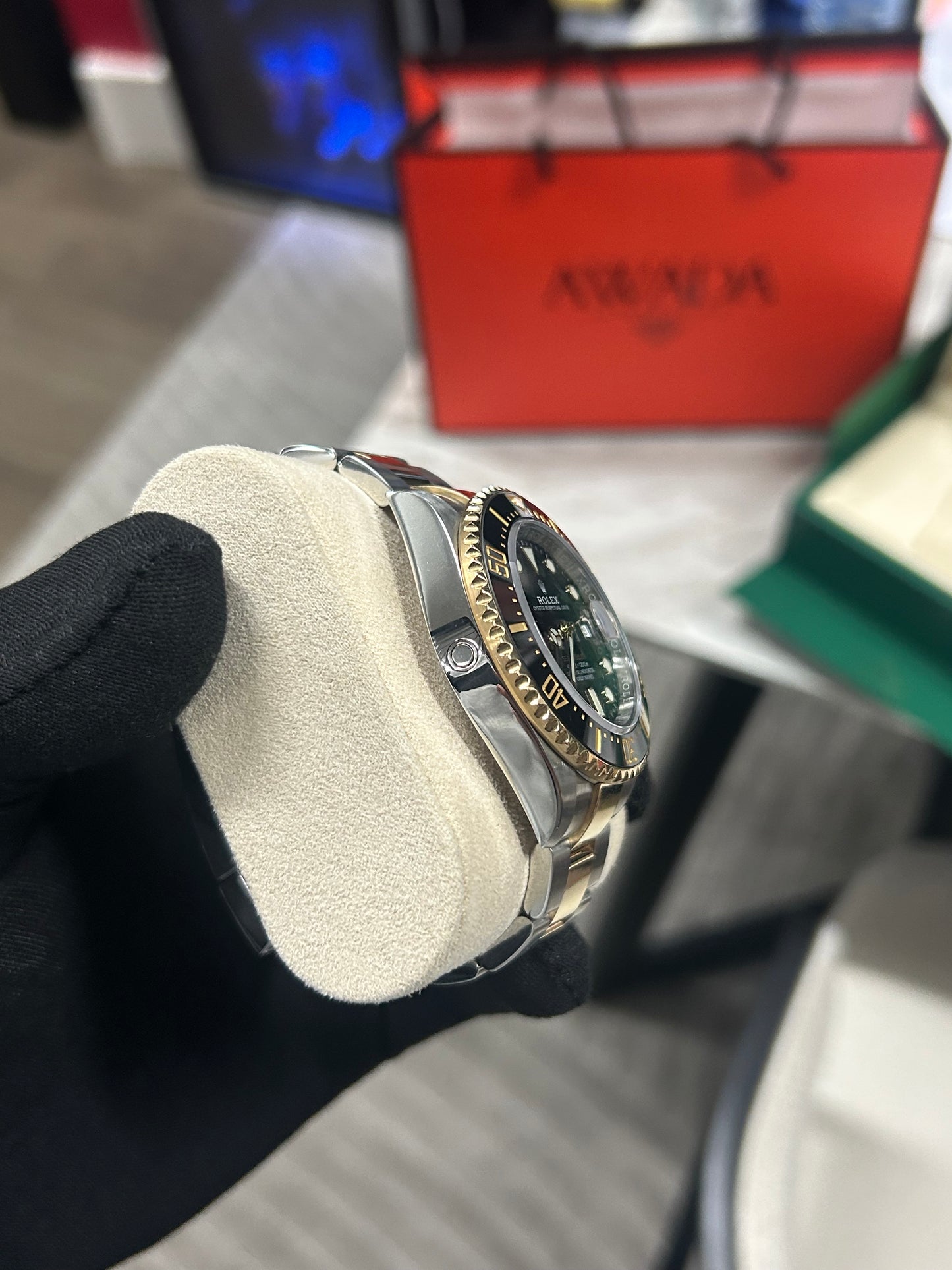 Rolex Sea Dweller 43mm Two Tone Yellow Gold Black Dial 2021 Model 126603