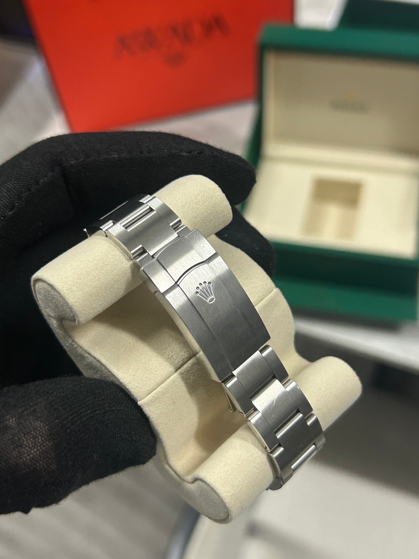 Rolex Oyster Perpetual 41mm Blue Dial Stainless Steel 2022 Model 124300